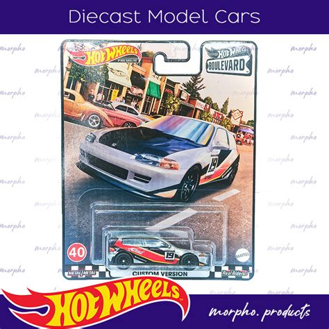 Hot Wheels Honda Civic EG Custom Version HW Boulevard No 40 Lazada PH