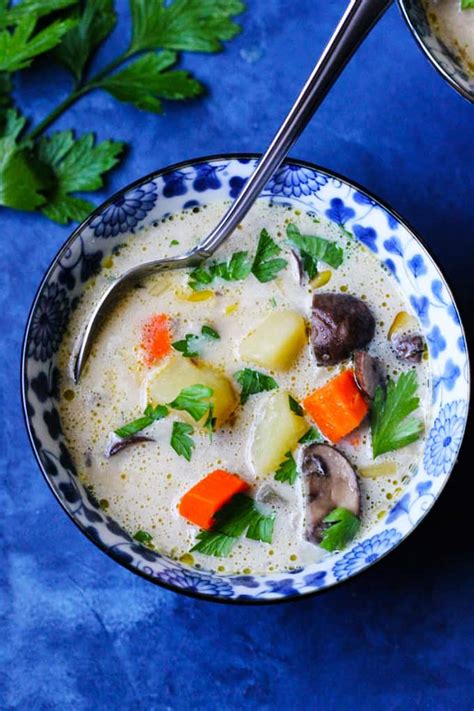Polish Mushroom Soup With Yukon Gold Idaho® Potatoes Eating European