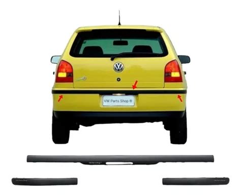 Kit Friso Parachoque Traseiro Gol G Fase Original Vw