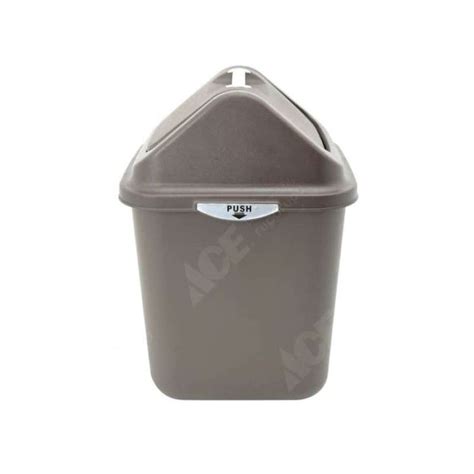 Jual Ace Krisbow 10 Ltr Tempat Sampah Plastik Cokelat Tua Di Seller