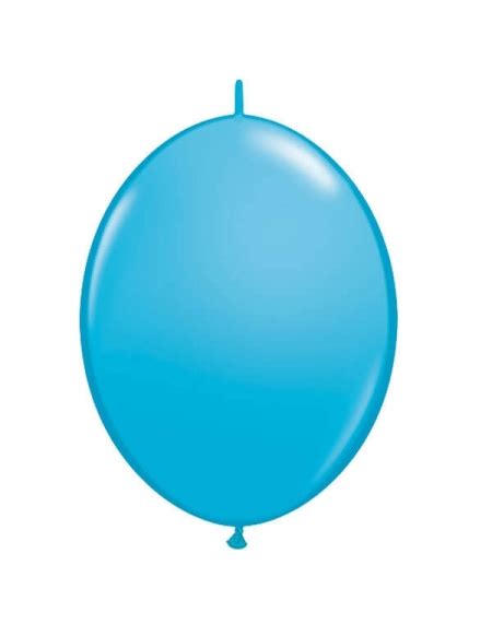 Globos Quick Link 30cm Pastel Azul Robins Egg Qualatex 65274