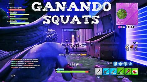 Primera Partida Ganada En Squats Amigos Espa Oles Fortnite Battle