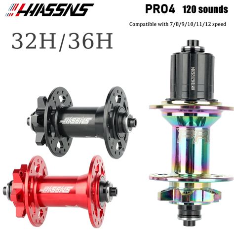 Hassns Pro Mountain Bike Freehub Buracos Hub Bearing Traseiro