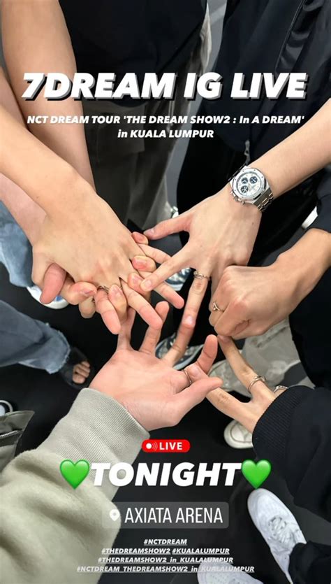 Nct Dream Center On Twitter Nct Dream Instagram Live In Kuala