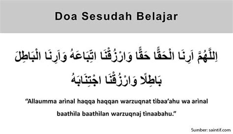 Bacaan Doa Sebelum Dan Sesudah Belajar Dan Artinya Asmaul Husna