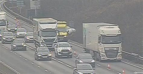 Live M3 Traffic Updates As Crash Between Lorry And Car Causes Delays