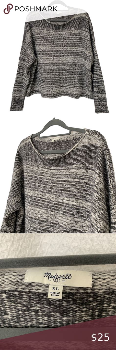 Madewell Threadmix Boatneck Sweater