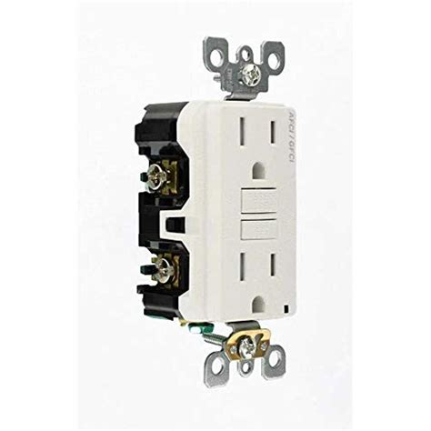 Leviton Smartlockpro Dual Function Afcigfci Outlet White Hardwares