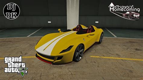 Gta V Fivem Ph Grotti Speedster Ferrari Monza Sp Youtube