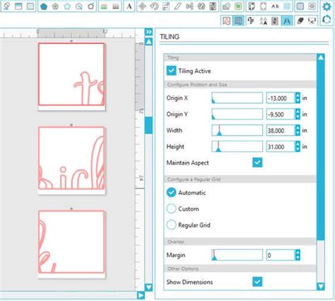 How To Use Silhouette Studio Business Edition Tiling Tool Silhouette