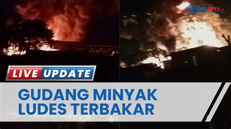 Gudang Minyak Di Jambi Ludes Terbakar Diduga Dijadikan Tempat