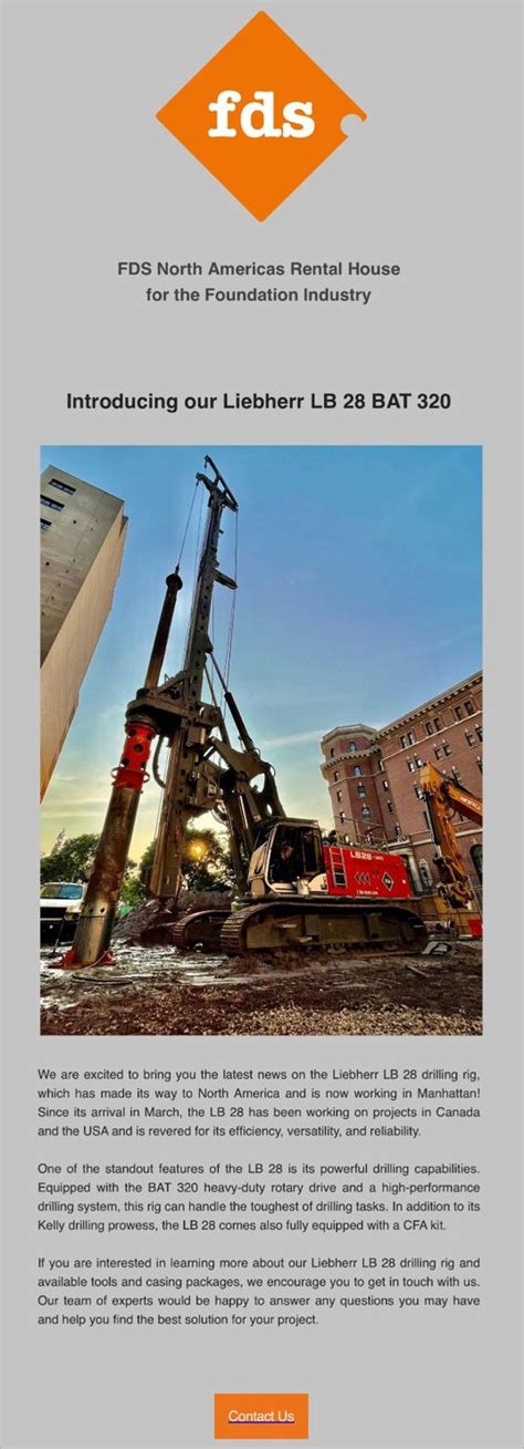 FDS Foundation Drilling Services on LinkedIn: FDS Newsletter June-2023 