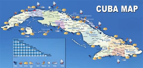 Большая туристическая карта Кубы | Куба | Северная Америка | Maps of ...
