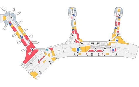 Domodedovo International Airport Terminal Map (2025-2024) - All Maps