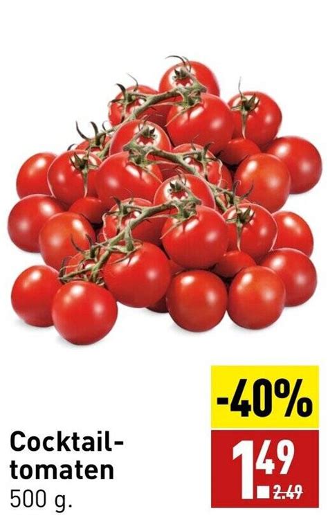 Cocktailtomaten G Aanbieding Bij Aldi