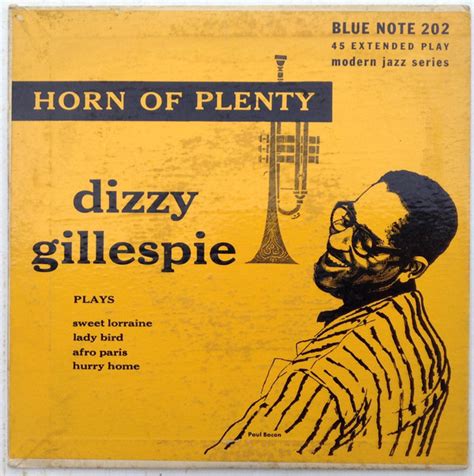 Dizzy Gillespie Horn Of Plenty 1953 Vinyl Discogs