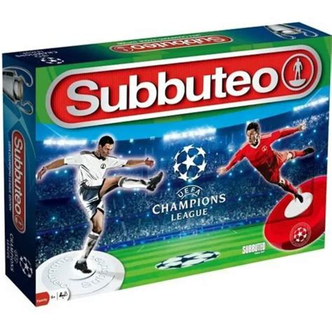 Jeu De Soci T Megableu Subbuteo Champions League Edition Eur