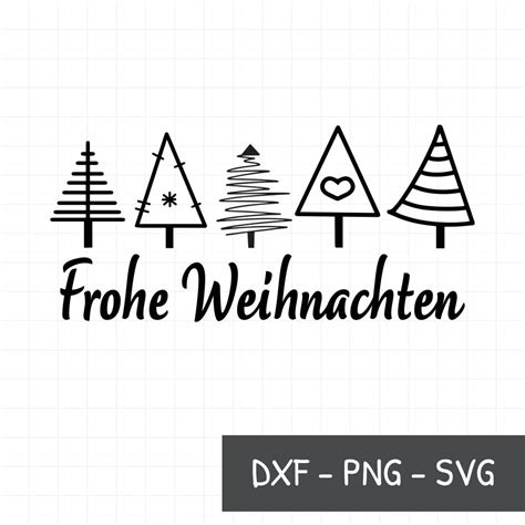 Tannenbaum Frohe Weihnachten Plotterdatei