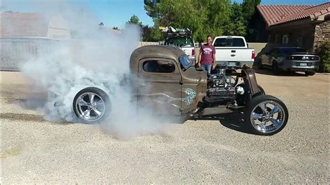 Rat Rod Burnout Youtube