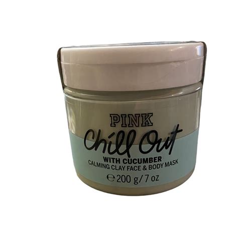 Pink Victorias Secret Skincare Pink Victorias Secret Chill Out With Cucumber Calming Clay