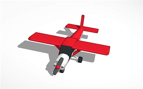 3D design plane - Tinkercad