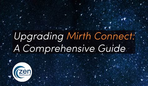 Upgrading Mirth Connect A Comprehensive Guide