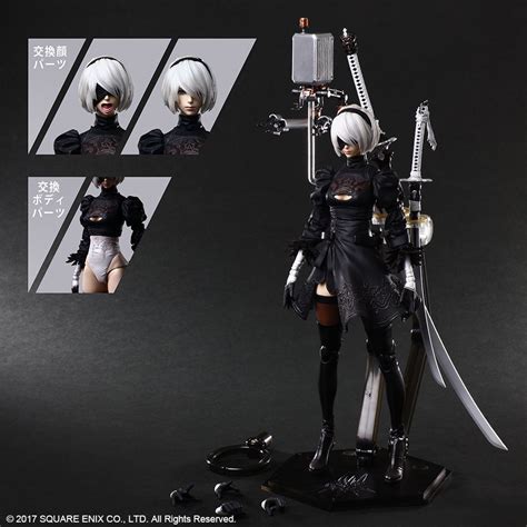 Play Arts Kai Nierautomata 2b Yorha No2 Type B Deluxe Ver