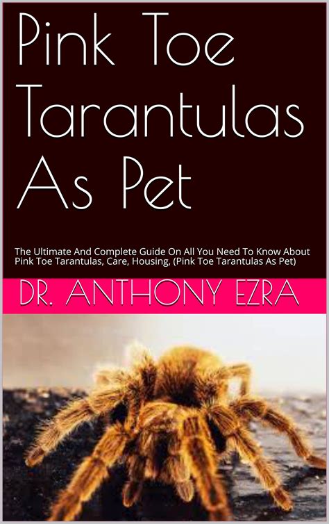 Pink Toe Tarantulas As Pet The Ultimate And Complete Guide On All You