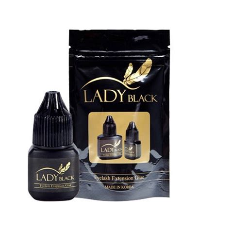 Lady Black 5ml bottle Sky Negro Pegamento Extensión De Pestañas De