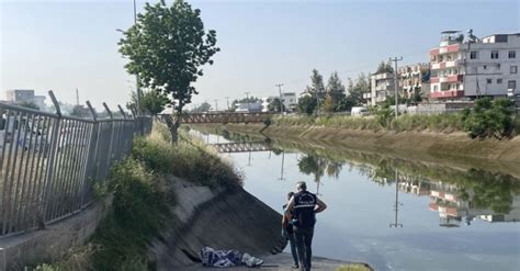 Adana da sulama kanalında erkek cesedi bulundu