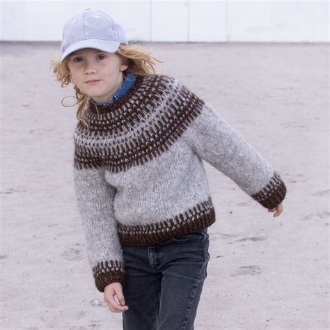 BADGER SWEATER is a soft and warm sweater that is worked from the top ...