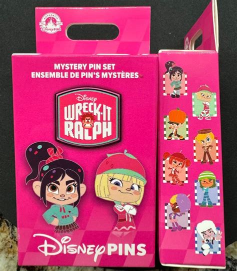 Wreck It Ralph Sugar Rush Racers Mystery Pin Set At Disney Parks