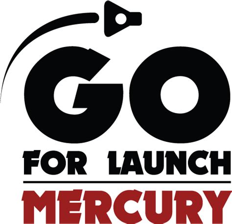 Download Logo Black Go For Launch Mercury Full Size Png Image Pngkit