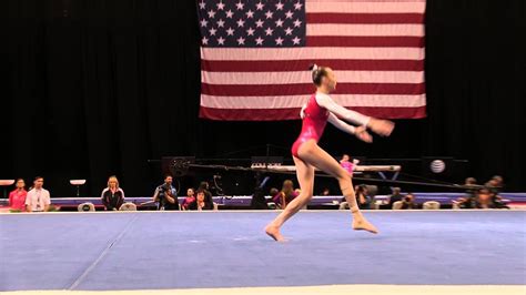 Alyona Shchennikova Floor Exercise 2015 Pandg Championships Jr