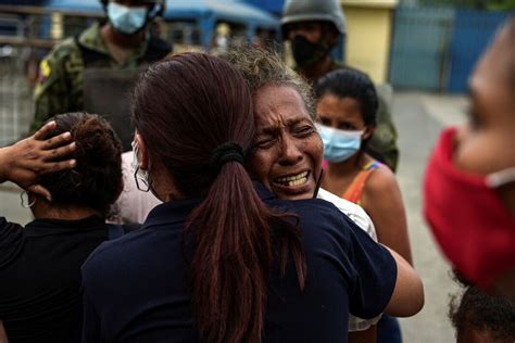 La Violencia Copa Las Calles Y Cárceles De Ecuador Argmedios