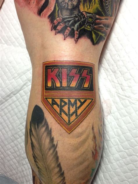 Kiss Band Icon Tattoo