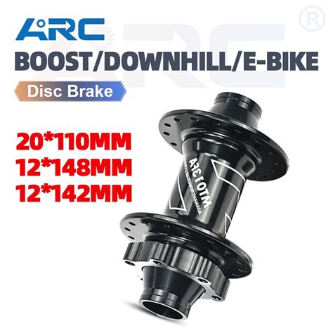 Arc Micro Spline Boost Hub Buracos Downhill E Bike Mtb Frente X