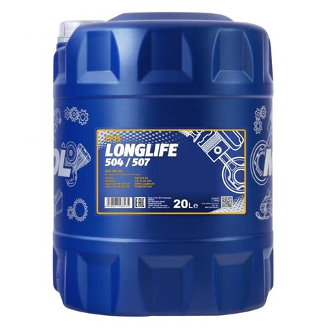 Mannol 7715 Longlife 504/507 SAE 5W-30 - 20 Liter, 54,95