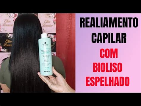 RETOQUE BIOLISO ESPELHADO DA EAE COSMÉTICOS YouTube