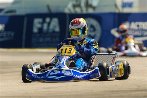 Praga Kart Racing Team At Cik Fia European Championship Praga