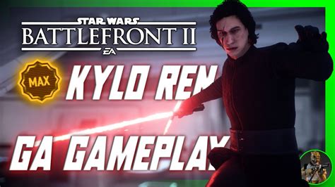 Max Kylo Ren Goes On A Spree Star Wars Battlefront Naboo Youtube