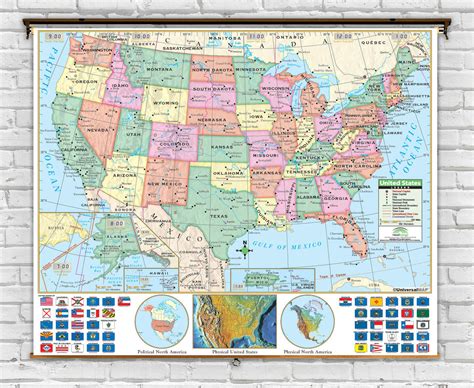 United States Political Map With Capitals