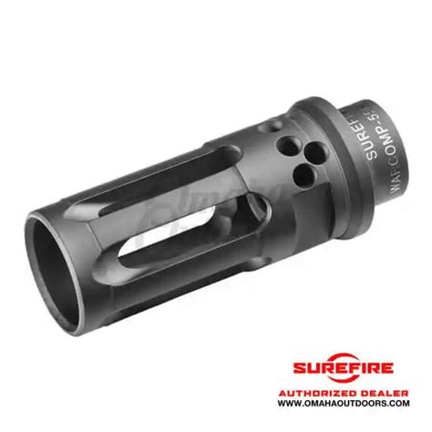 Surefire Warcomp Closed Tine Flash Hider Omaha Outdoors