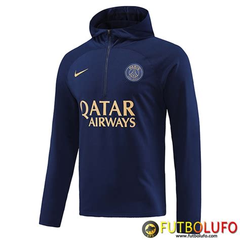 Donde Comprar Sudadera De Entrenamiento Capucha Psg Azul Marino