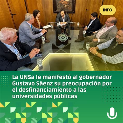 La Unsa Le Manifestó Su Preocupación Por El Desfinanciamiento A Las Universidades Públicas