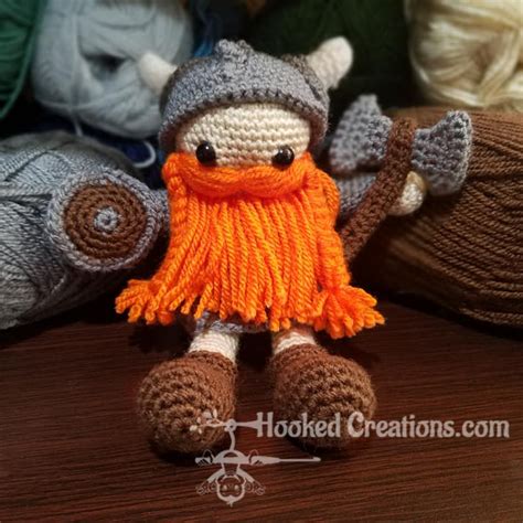 Viking - Amigurumi - crochet pattern - PDF download