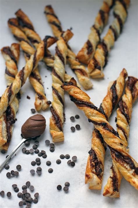 Nutella And Chocolate Chips Twist Ang Sarap