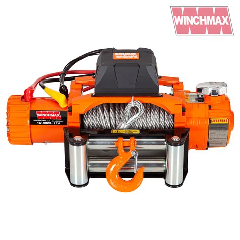 Winchmax Original Orange V Electric Winch Lb Two Speed Fast