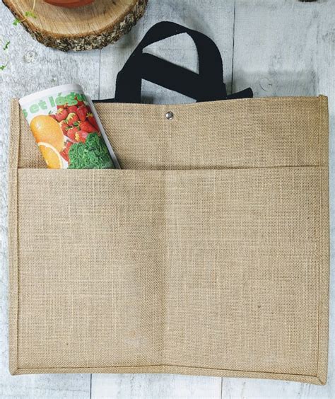 Sac D Picerie R Utilisable En Jute Sac En Vrac