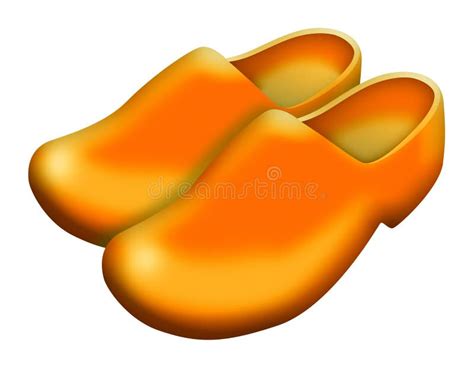 Dutch Clogs Shoes Stock Illustrations 68 Dutch Clogs Shoes Stock